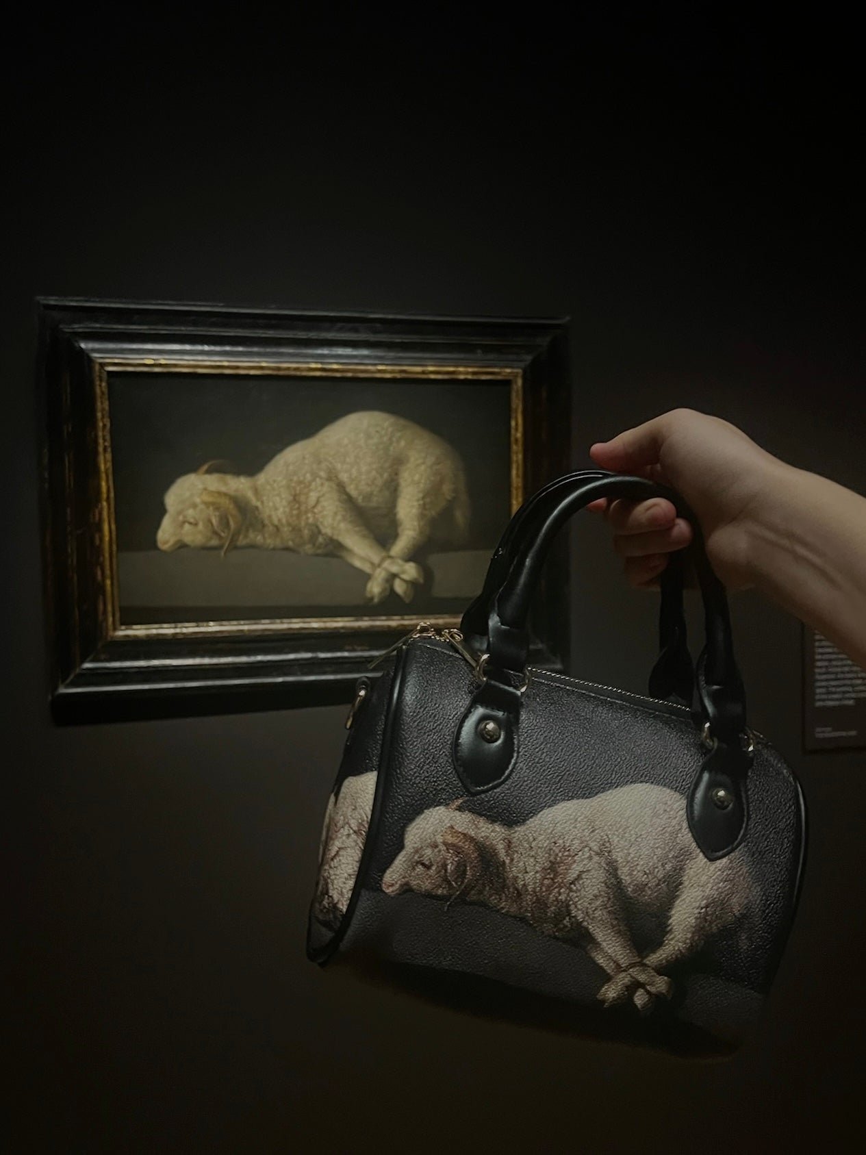 The 'Agnus Dei' Barrel Bag