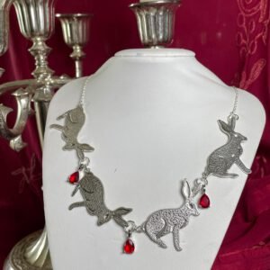 Hares of the Blood Moon Necklace