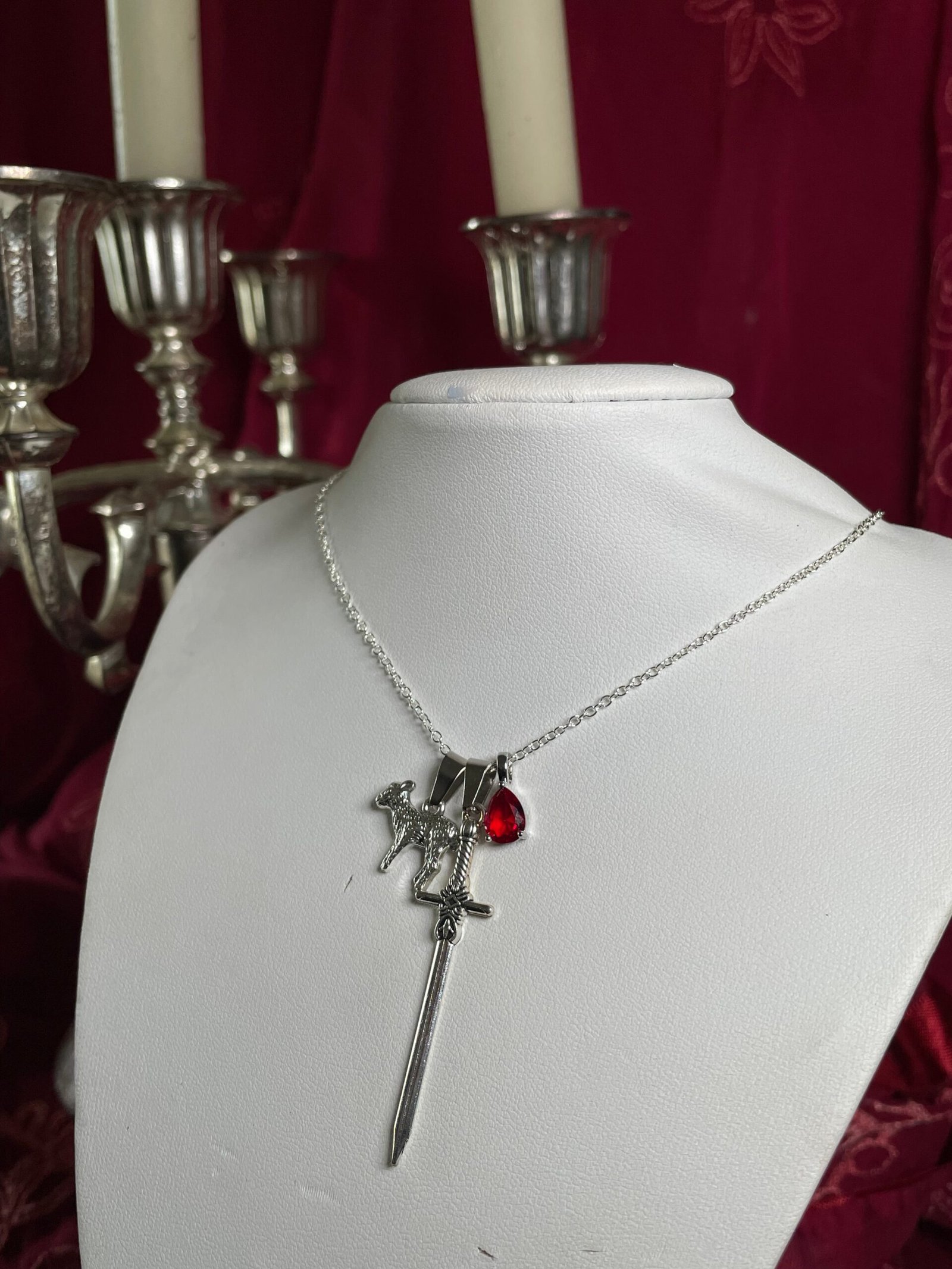 The Lamb & Dagger Necklace