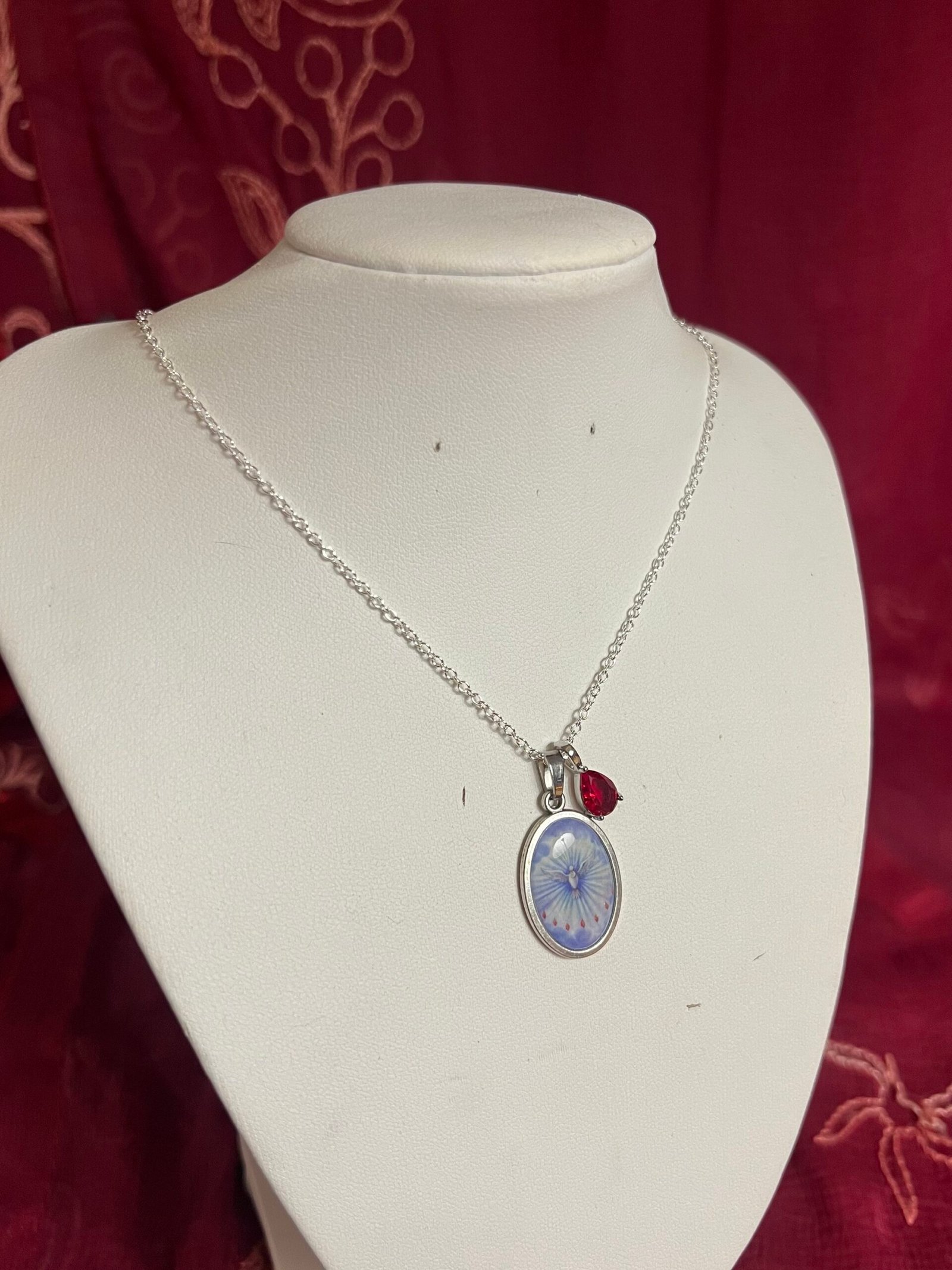 The Wounded Dove Necklace