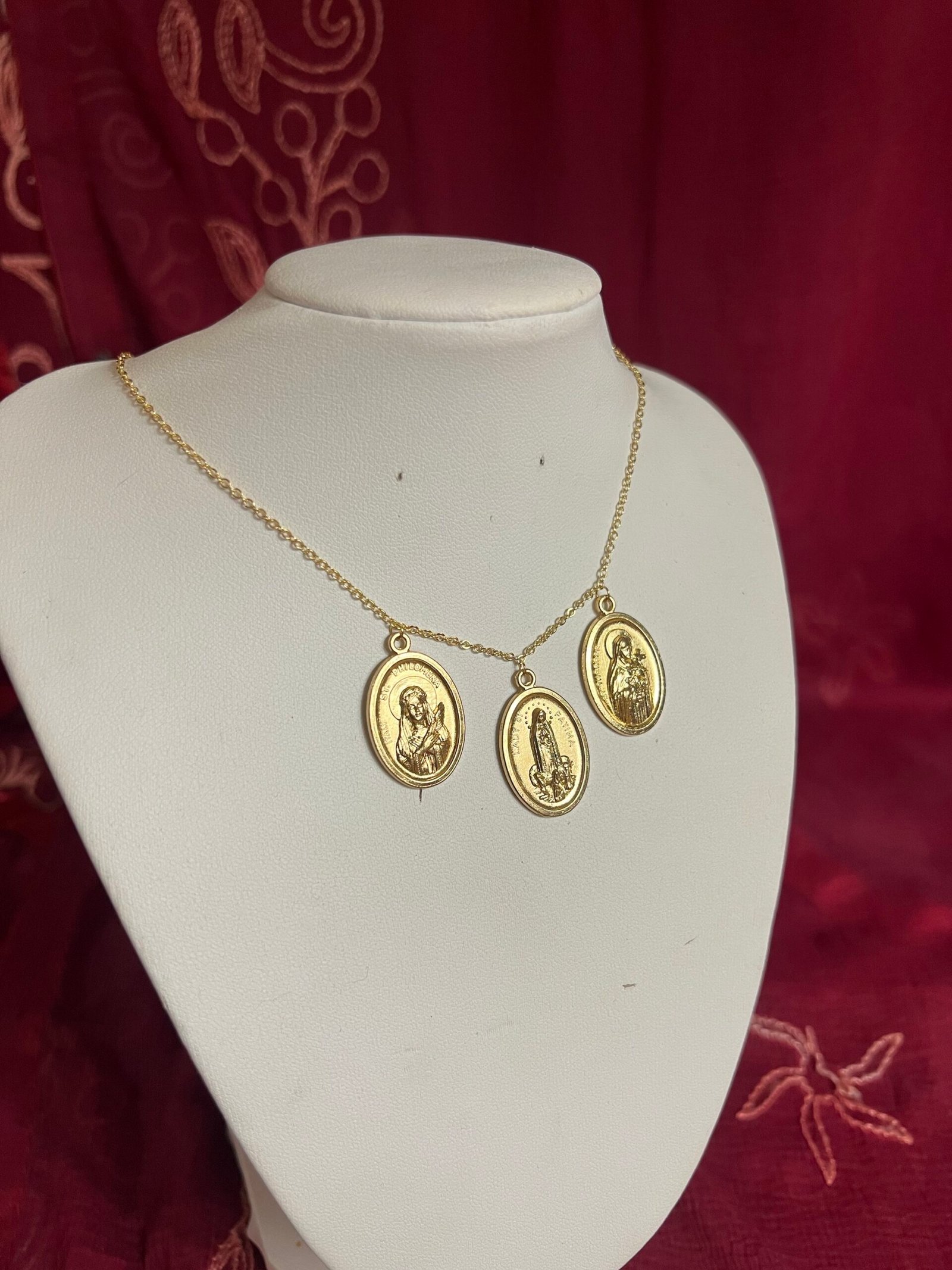 The Three Little Saints Necklace