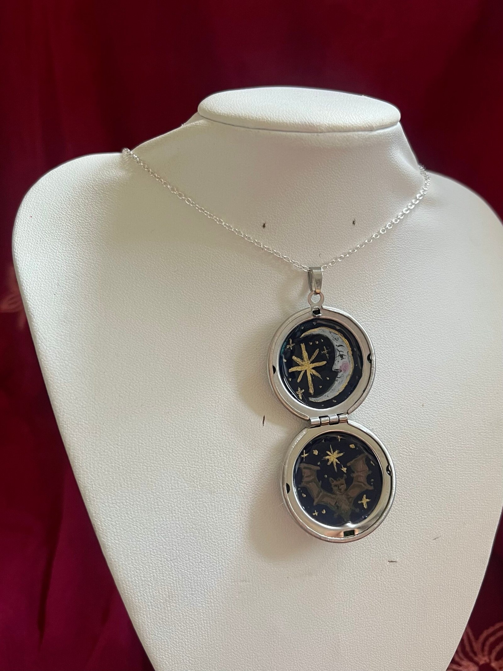 The “Melchior and The Moon” Locket Necklace