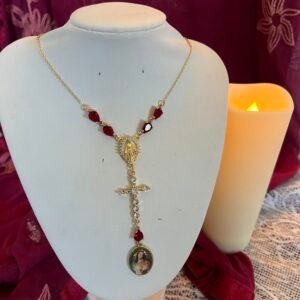 Our Lady of the Crimson Tears Necklace