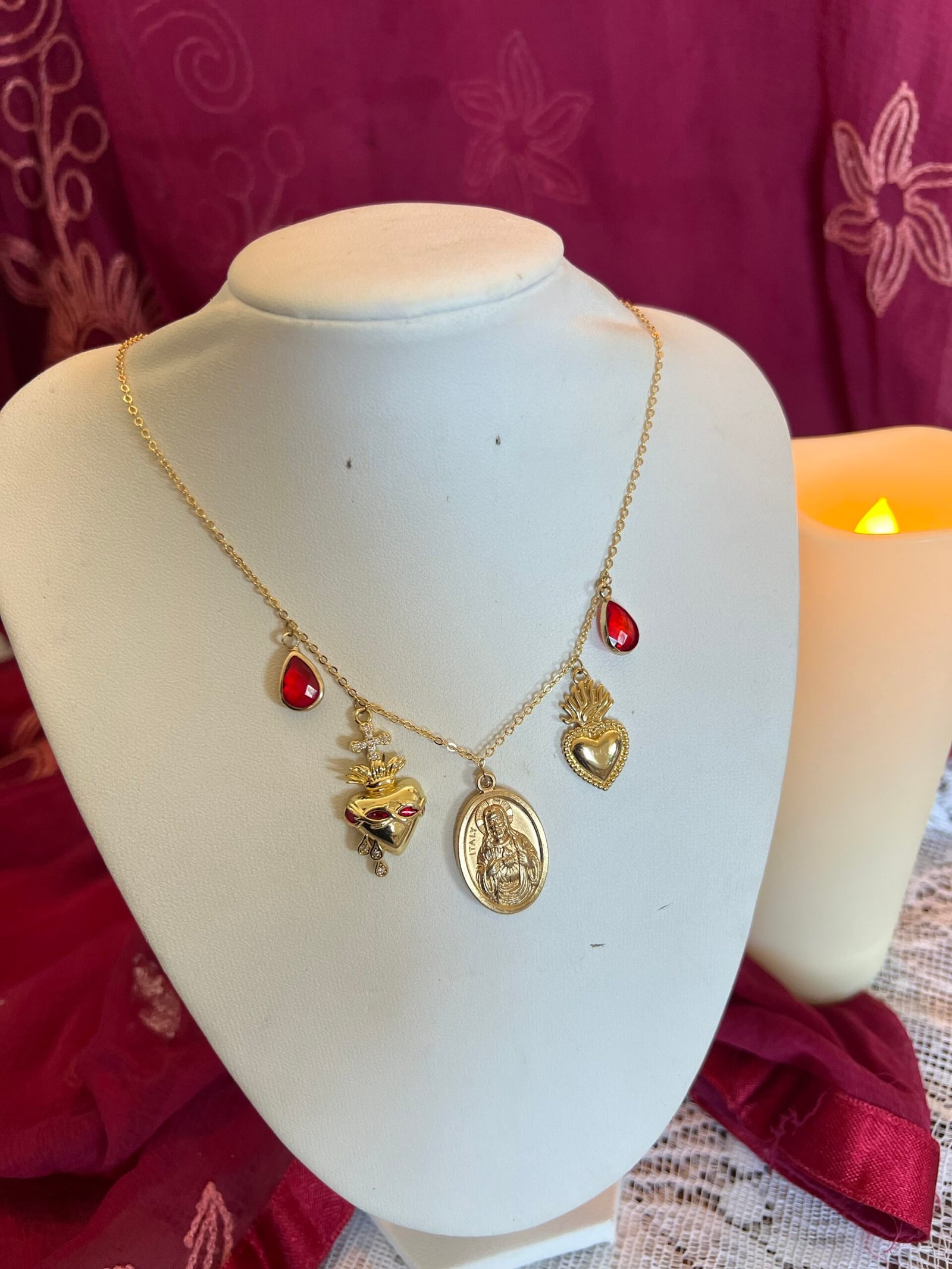 The Bleeding Heart Devotion Necklace