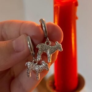 The Lamb Of God Earrings