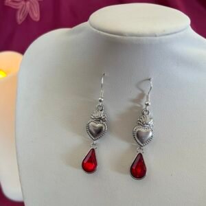 The Votive Heart Earrings