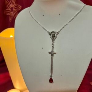 Our Lady of the Blade Necklace