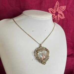 The Bleeding Heart — Vintage Devotional Necklace
