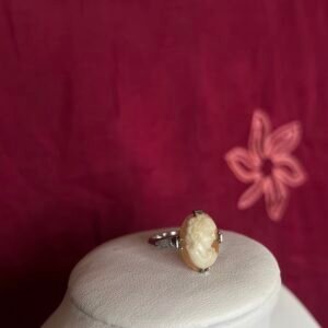 The Mourning Muse — Vintage Cameo Ring
